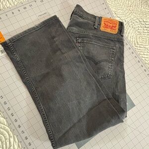 Levi's 569 38x30 Black Jeans